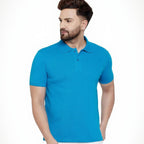 Cotton Matty Polo Neck Men’s T-Shirt (Pack of 3)