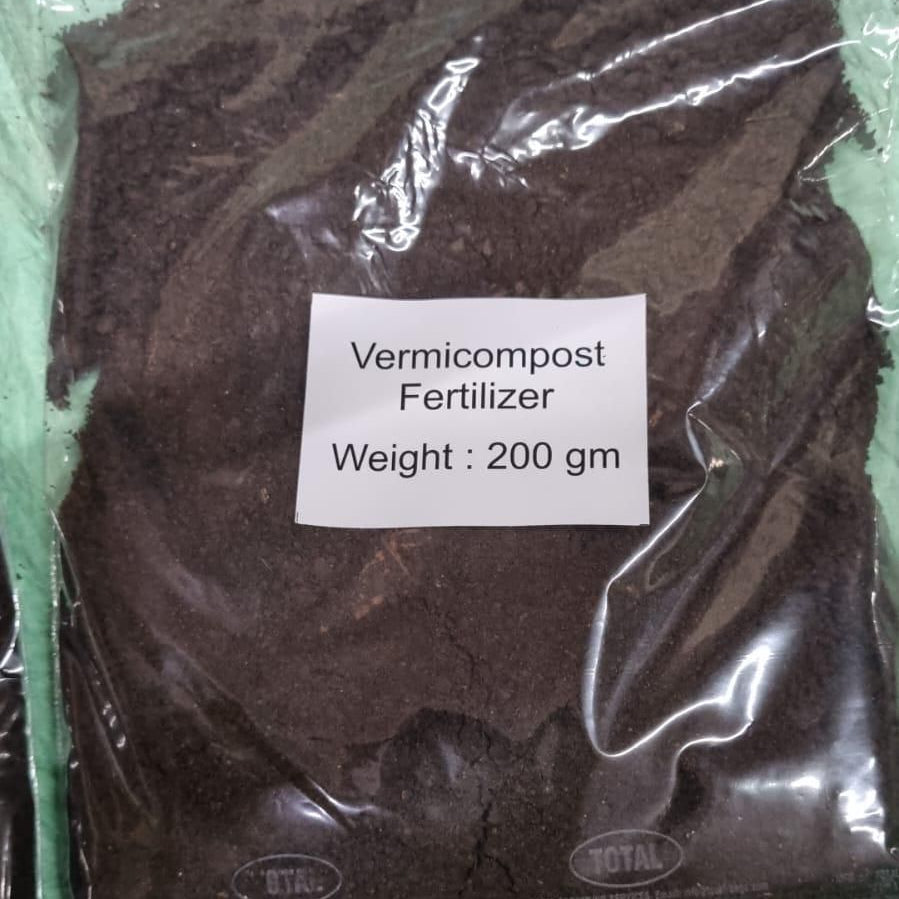 Organic Vermicompost 200gm for Plants & Gardening Use