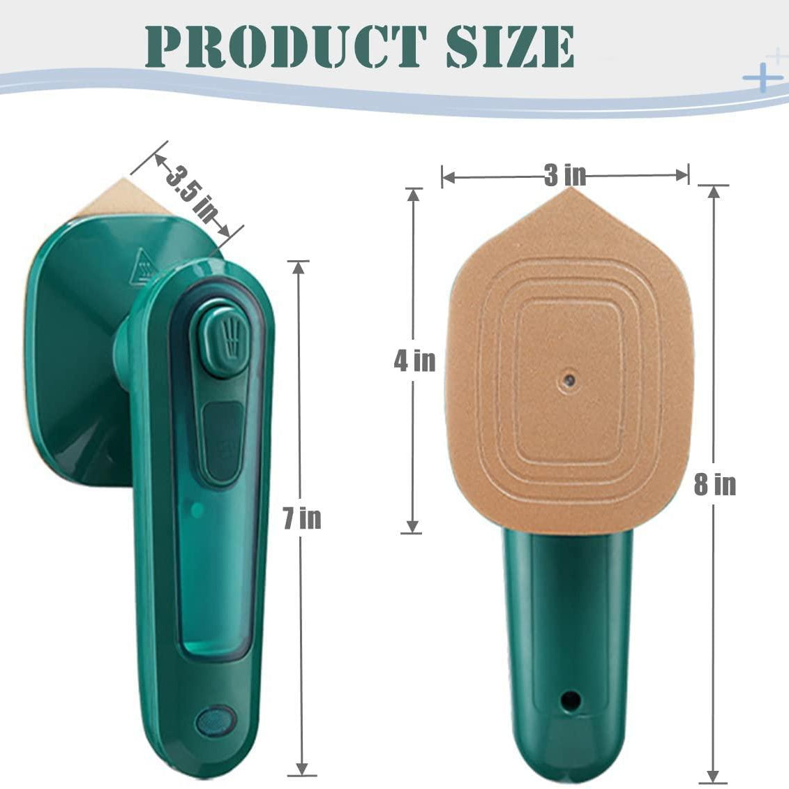 Portable Travel Steam Iron for Clothes – Dry & Wet Use