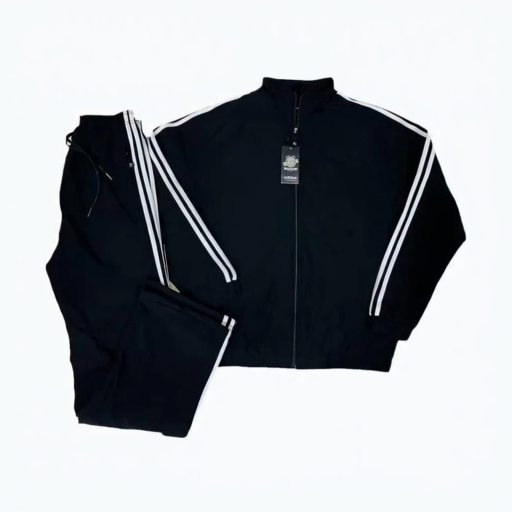 Men’s Side Stripe 4 Way Lycra Track Suit | Sports Wear