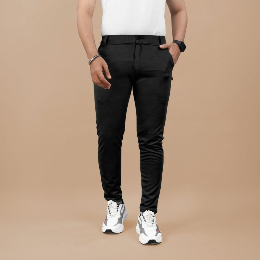 High Elasticity Men’s Classic Pants (Pack of 3) | Daily Wear