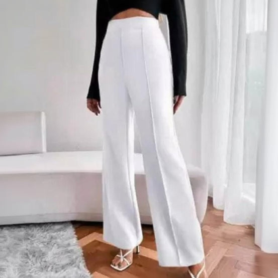 Women’s Non-Transparent Stylish Pant Pack of 2 (BW)