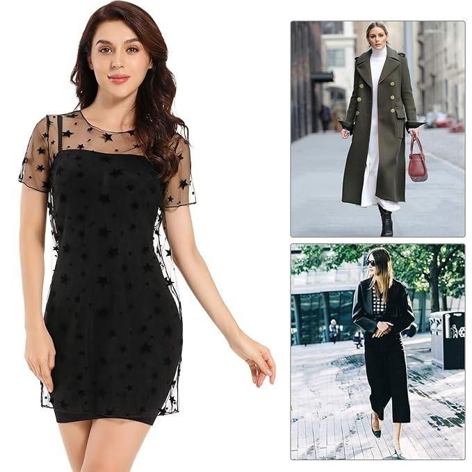 Women’s Seamless Body Shapewear Dress Shaper – Black