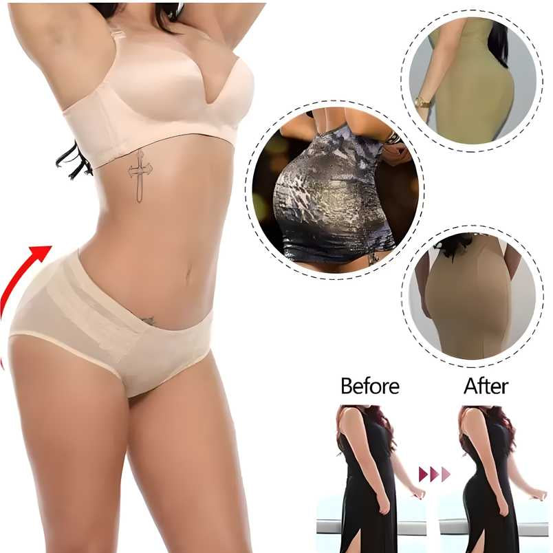 Women Butt Lifter Shapewear – Cream Color