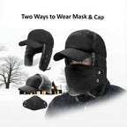 Unisex 3 In 1 Winter Warm Face Mask with Cap