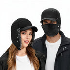 Unisex 3 In 1 Winter Warm Face Mask with Cap