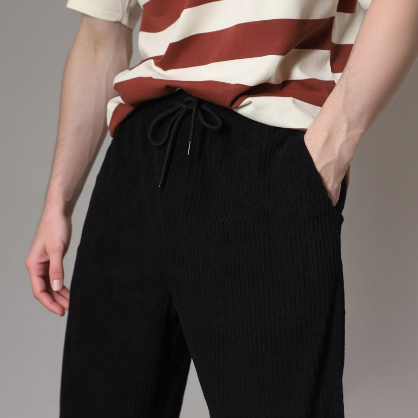 Men’s Corduroy Fabric Stylish Pants | Casual Comfort Wear