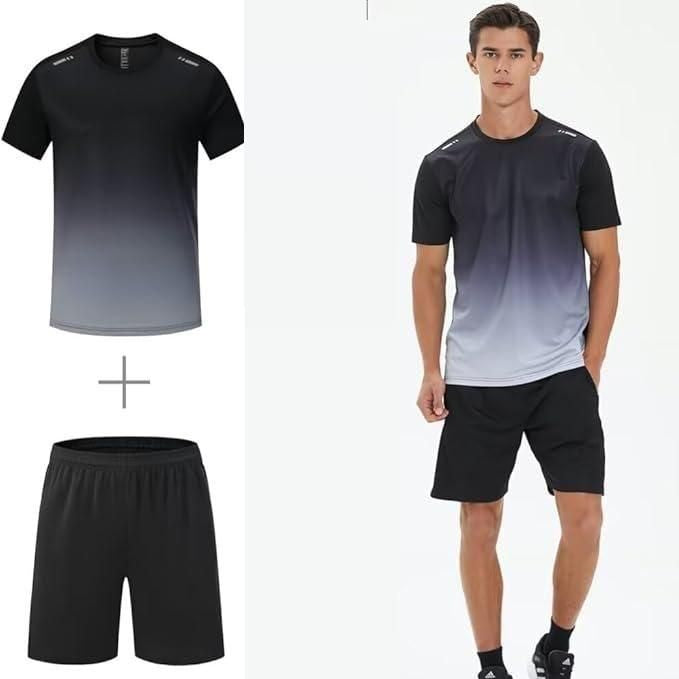 Men’s Jersey T-Shirt & Bottom Set | Comfortable Casual Wear