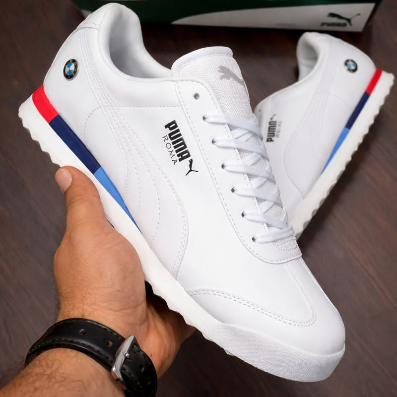 PUMA Roma x BMW Motorsport Shoes for Men | White