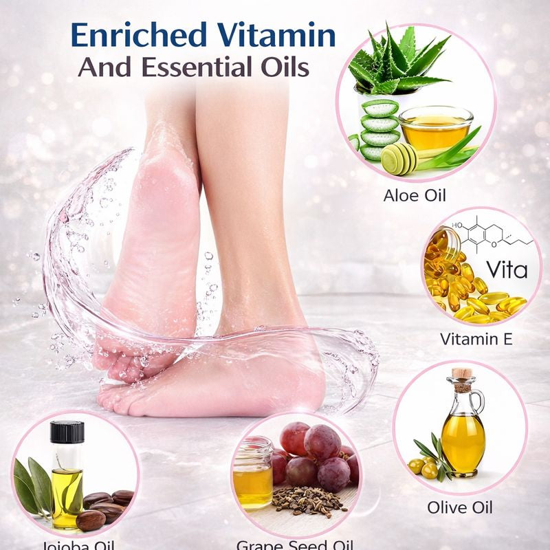 Silicone Moisturizing Socks for Women | Heel Repair