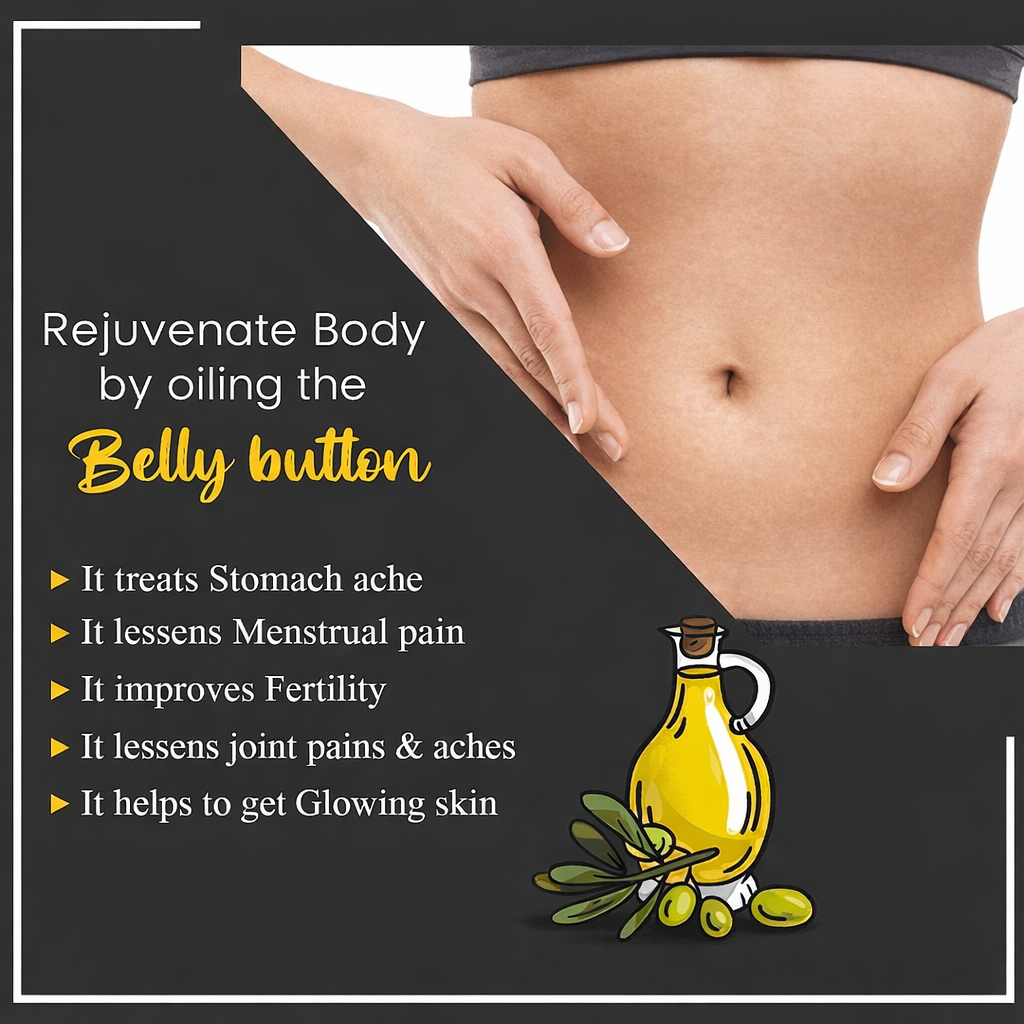 Nabhi Therapy Oil for Digestion, Hormonal & Body Care