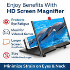 Mobile Phone Screen Enlarger | 3D Video Amplifier