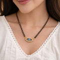 Gold-Plated Evil Eye Mangalsutra | Stylish Jewellery