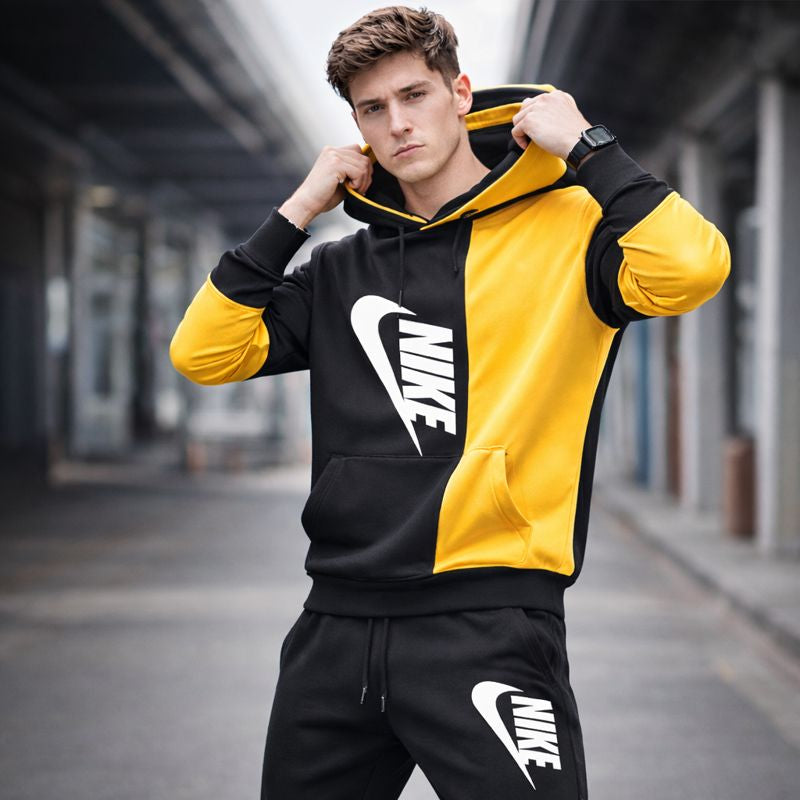 Lycra Printed Men’s Track Suit | Full Sleeves Regular Fit