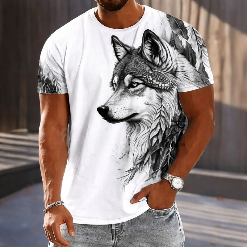 Men’s Waffle Knit Crew-Neck T-Shirt (Pack of 2) | Casual Wear