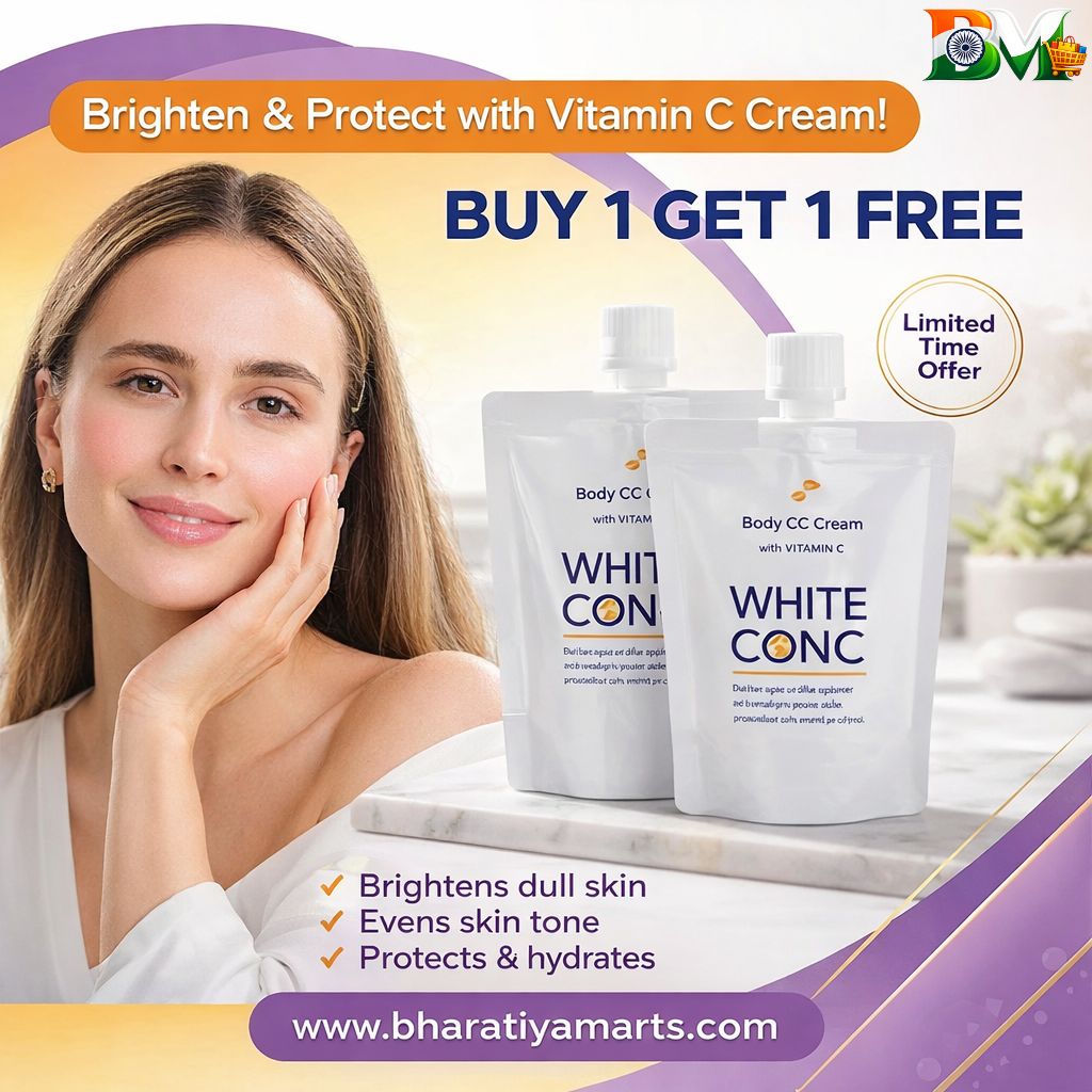 Body CC Cream with Vitamin C 100gm for Even Skin